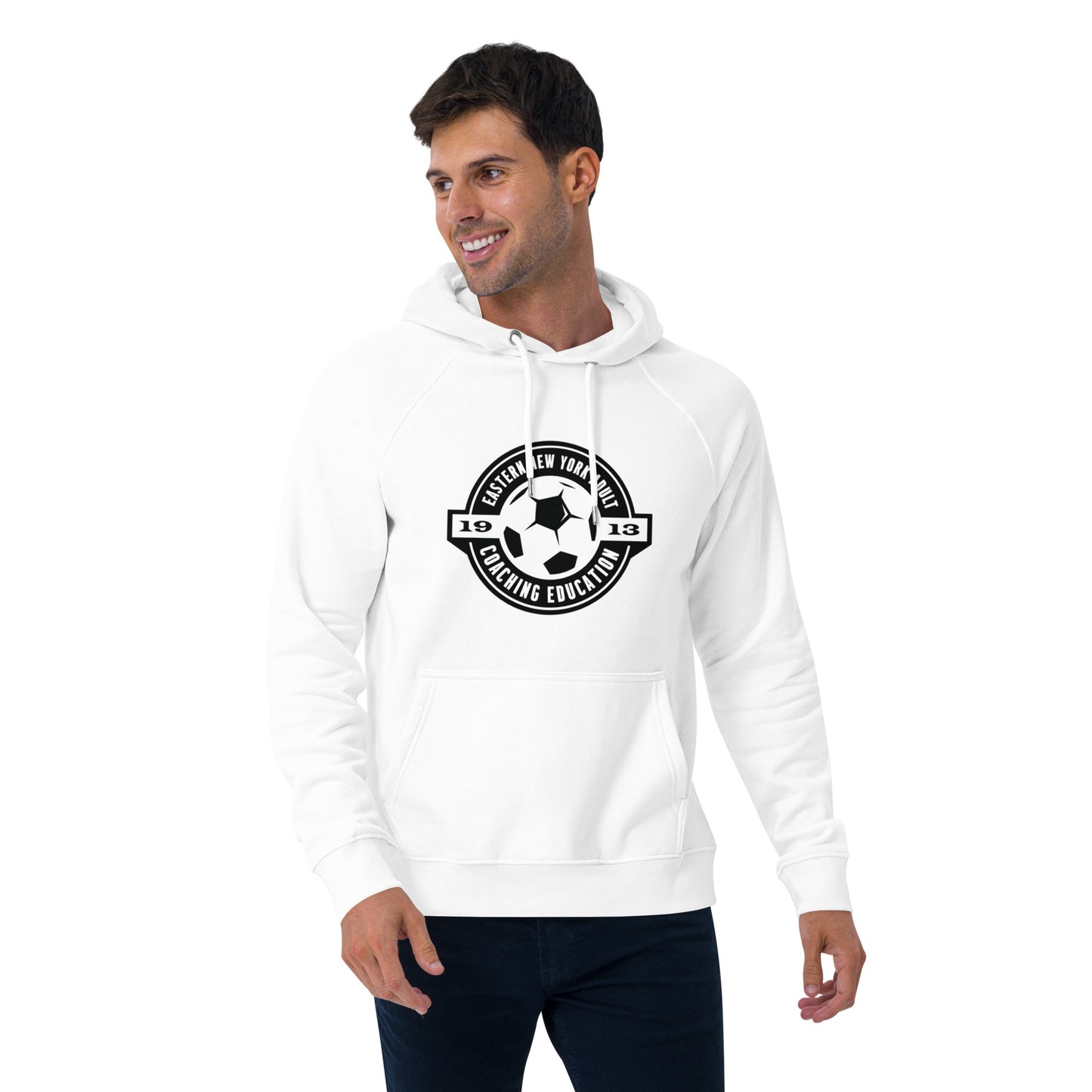 ENY Coaching Unisex eco raglan hoodie